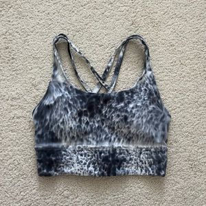 Lululemon Energy Bra Long Line *diamond dye* Size 4
